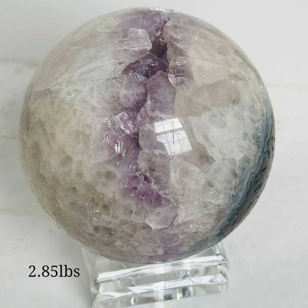amethyst cluster sphere