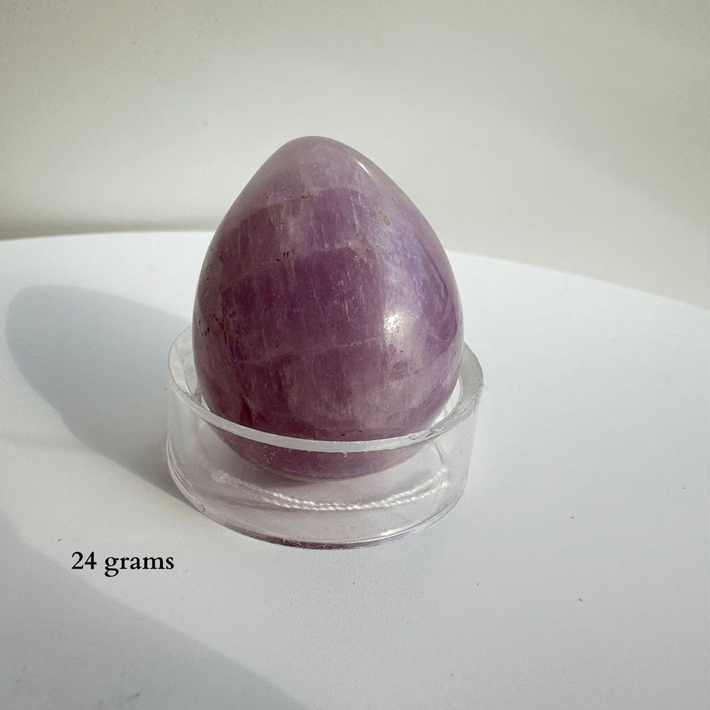 Amethyst crystal egg carving, from brazil