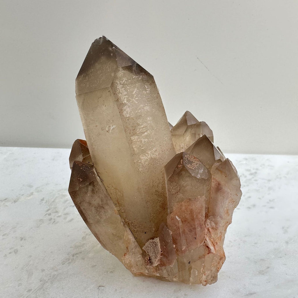 Natural Citrine Quartz Crystal Point from Madagascar
